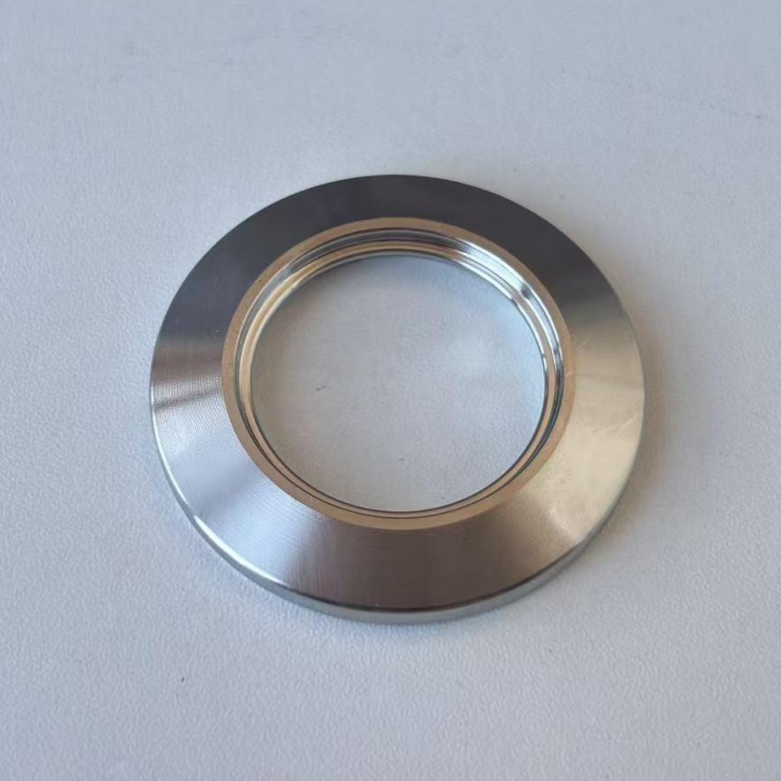 Brida de soldadura en aburrida KF10, 5 uds., NW10, tubo de 12,7mm, diámetro exterior, acero inoxidable 304(KF25-25.4mm)