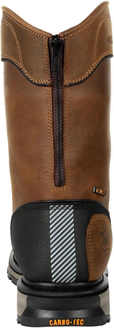 Georgia Boot Unisex Adult Georgia Boot Carbo-tec Ltx Waterproof Composite Toe Pull on Boot