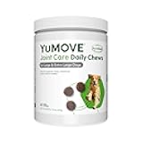 YuMOVE Hip & Joint Supplement for Dogs - with Glucosamine Chondroiton, Green Lipped Mussel, Hyaluronic Acid, and Omega 3 Joint Supplement for Stiffness and Mobility 60 Chews (Large/XL Dogs)
