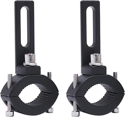 Soportes para faros delanteros de motocicleta, 0.866-1.220 in, soportes de poste de montaje de lámpara de horquilla delantera, soporte de montaje de