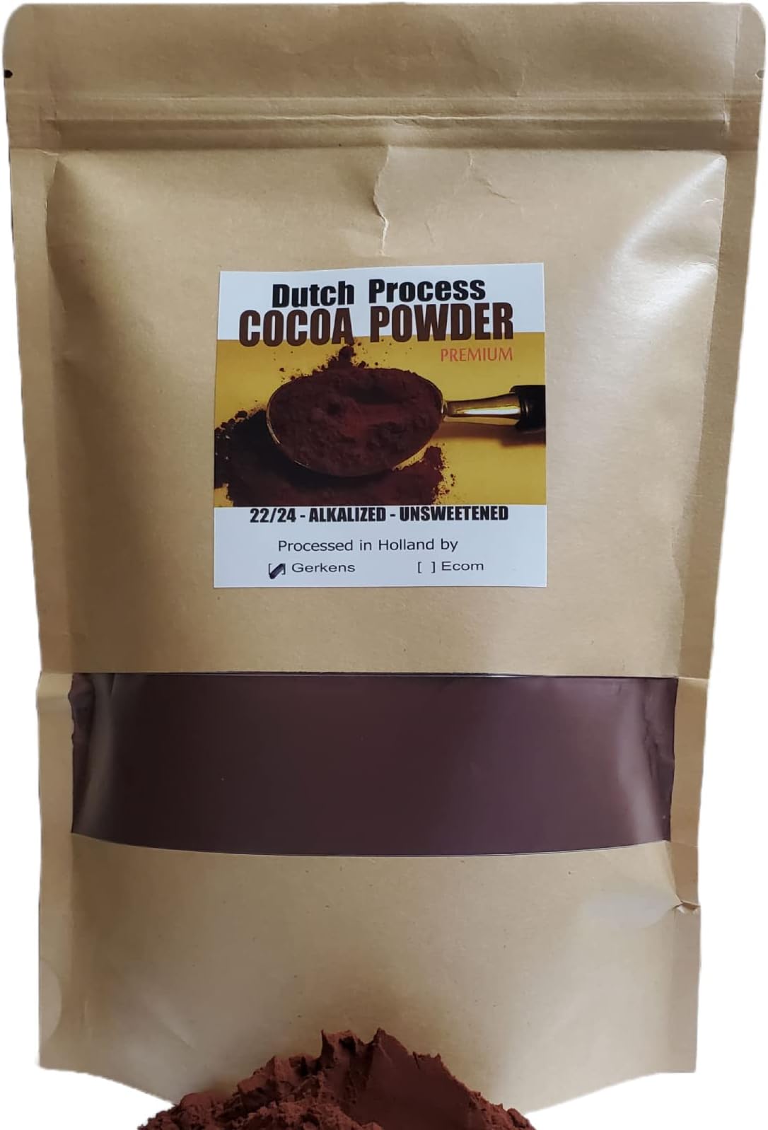 OliveNation Bensdorp Bensdorp 22/24 Fat Dutched Cocoa Powder 16 Ounce Grocery