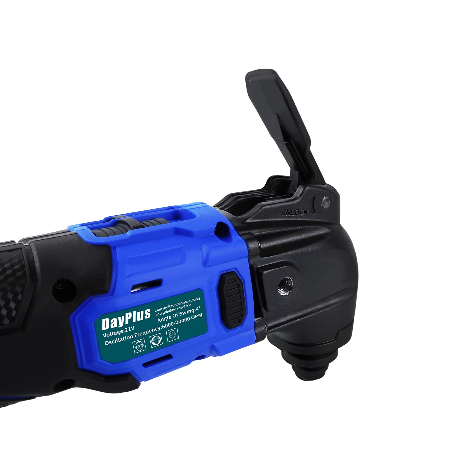Bürstenlose oszillierende Multitool Trimmer Säge Refurbisher Holzbearbeitung Elektrowerkzeuge 300W oszillierende Multitool mit Zubehörsatz, zum Sägen, Schneiden, Schleifen