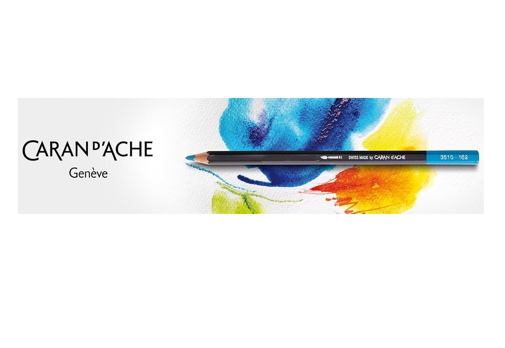 CARAN D ACHE Supracolor 18 matite colorate acquerellabili e 1 carta