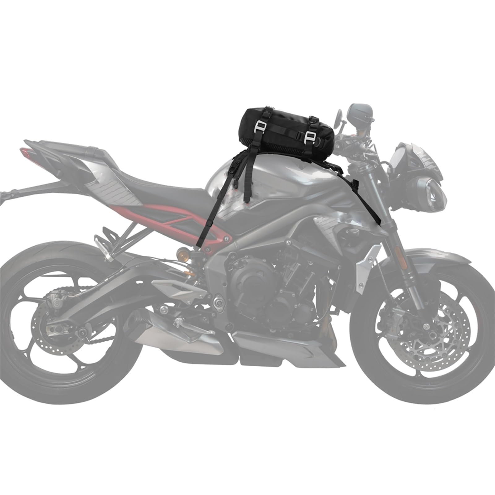Bolsa Multifuncional Bolsa De Tanque para Motocicleta con Base Universal, 10L, Interna, Impermeable, para Conducción Al Aire Libre, Bolsas Viaje