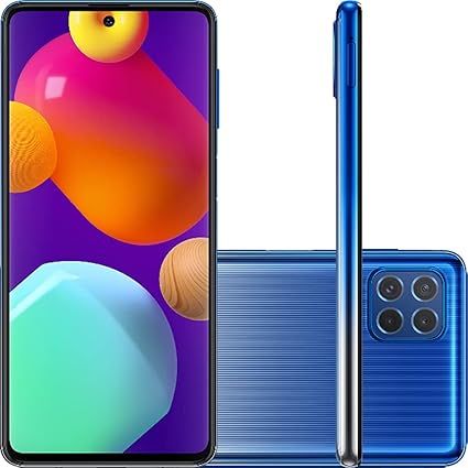 Smartphone Samsung Galaxy M62 128GB 4G Wi-Fi Tela 6.7'' Dual Chip 8GB RAM  Câmera Quádrupla + Selfie 32MP - Azul | Amazon.com.br