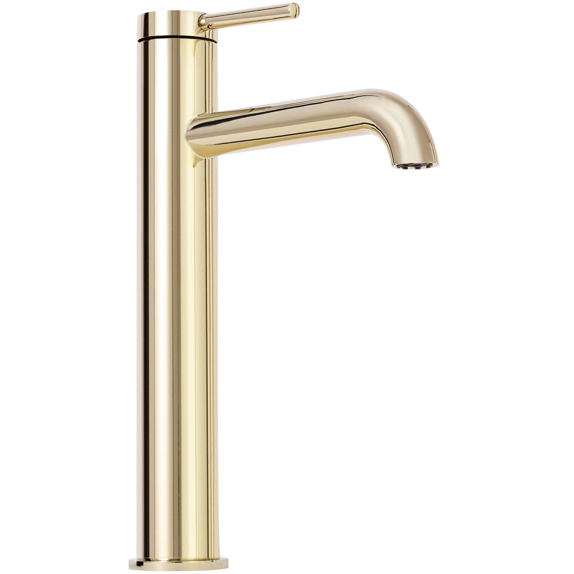 Rea - Bateria Umywalkowa Łazienkowa Js-B801-1G Spot Wysoka, Mosiądz, Głowica Ceramiczna