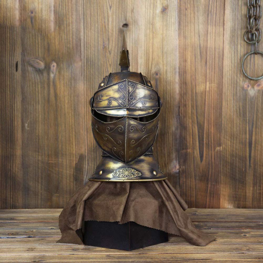 Amazon.co.jp: 古代ローマの戦士のヘルメット、鉄の芸術の装飾