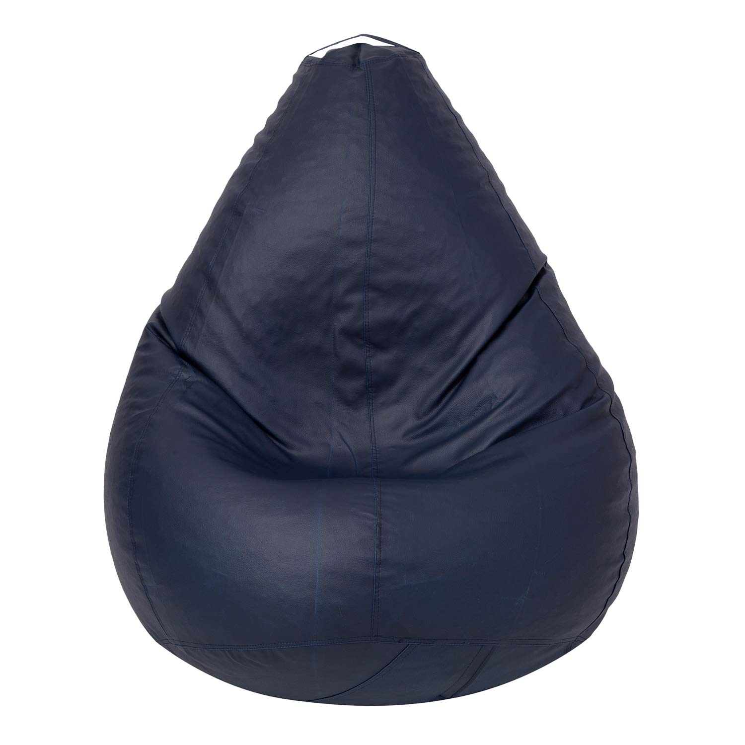 Skyshot Classic Bean Bag Filled with Beans/Fillers (XL, Navy Bue)