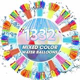 Summer Quick Fill Water Balloons Suitable for Adults and Children's Summer Cooling Total of 1332 Balloons