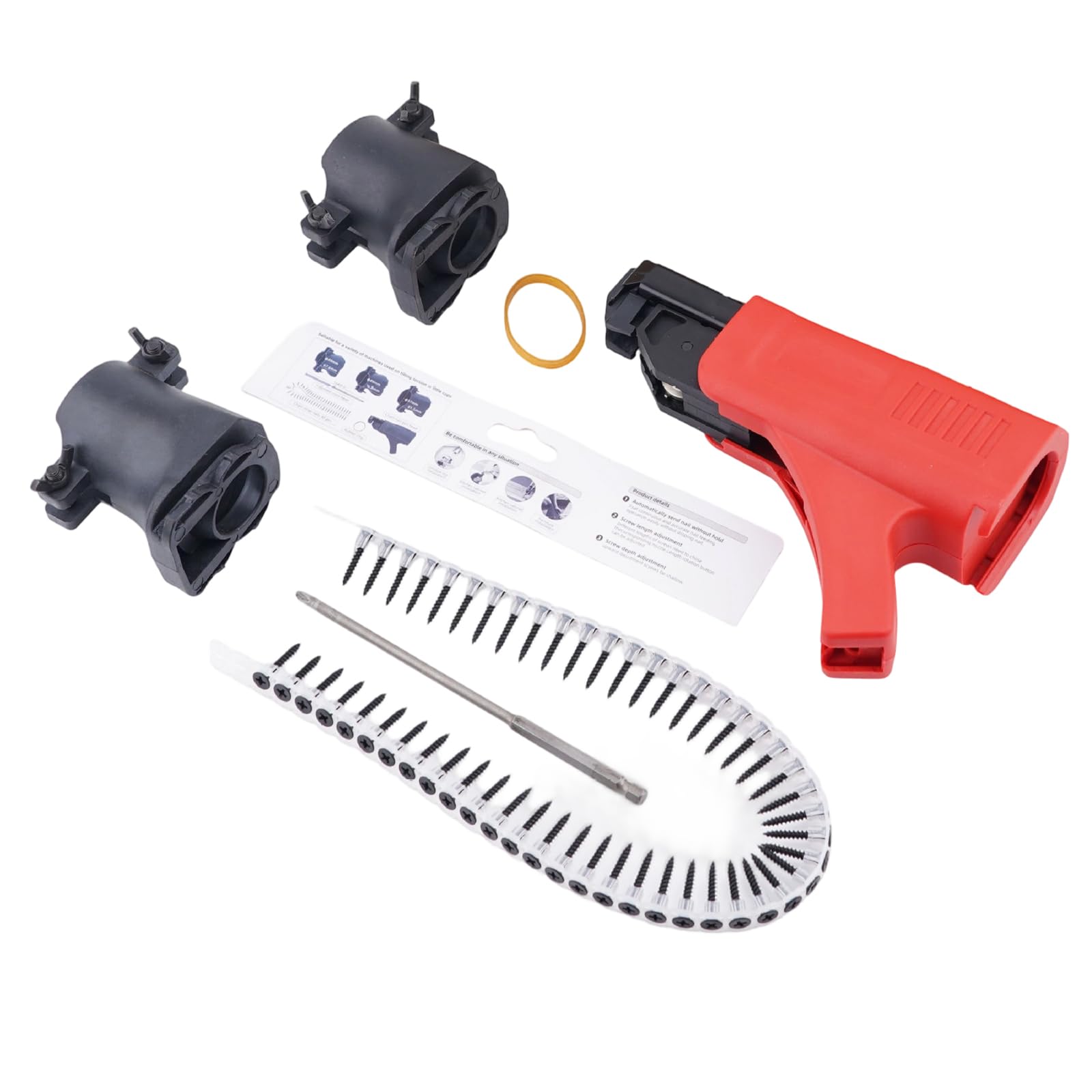 Geavonyg Sturdy Pneumatic Chain Nails Great For Seamless Feeding In Various Construction Applications Chain Nailer Tool