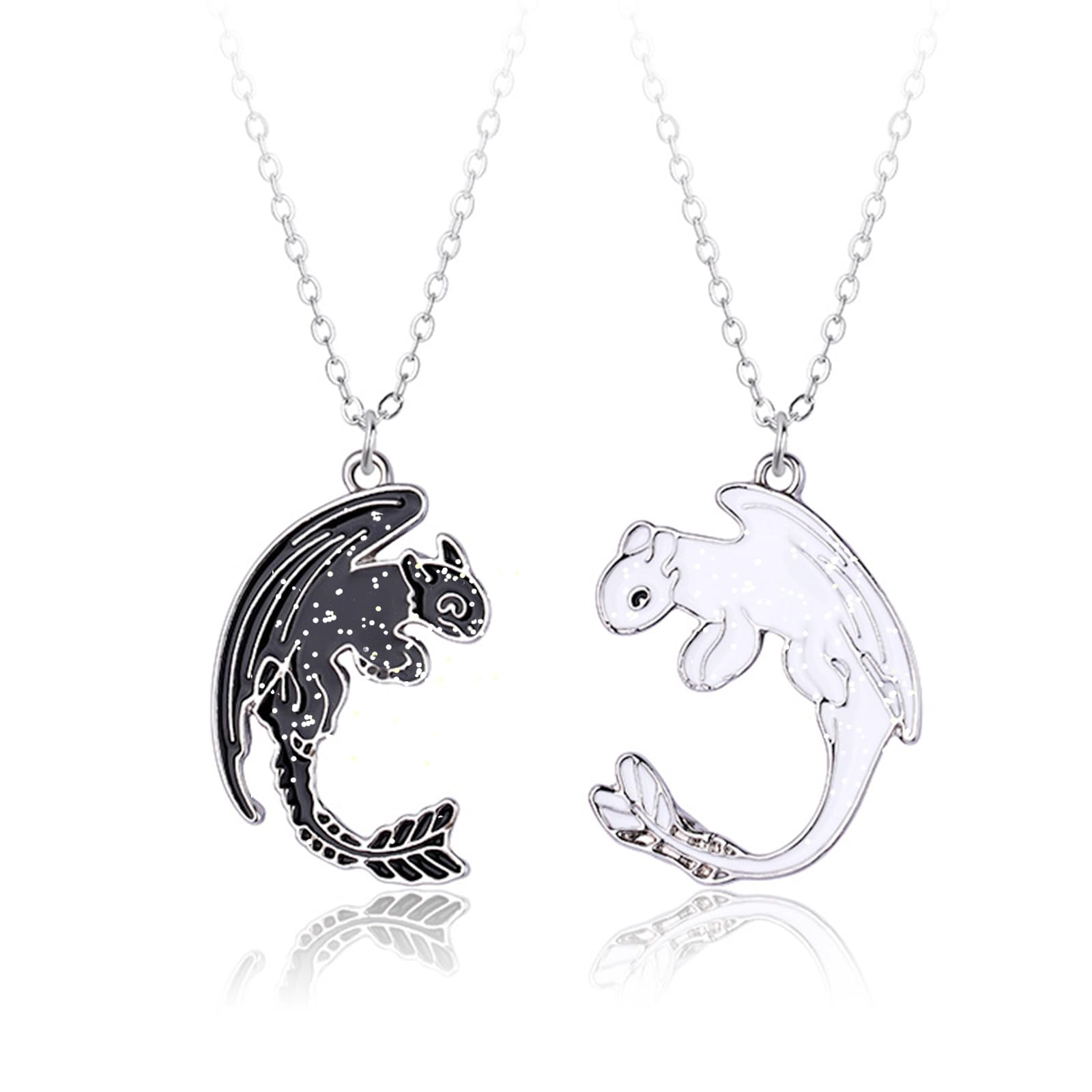 Collane da sposa con drago in argento sterling 925 alla moda