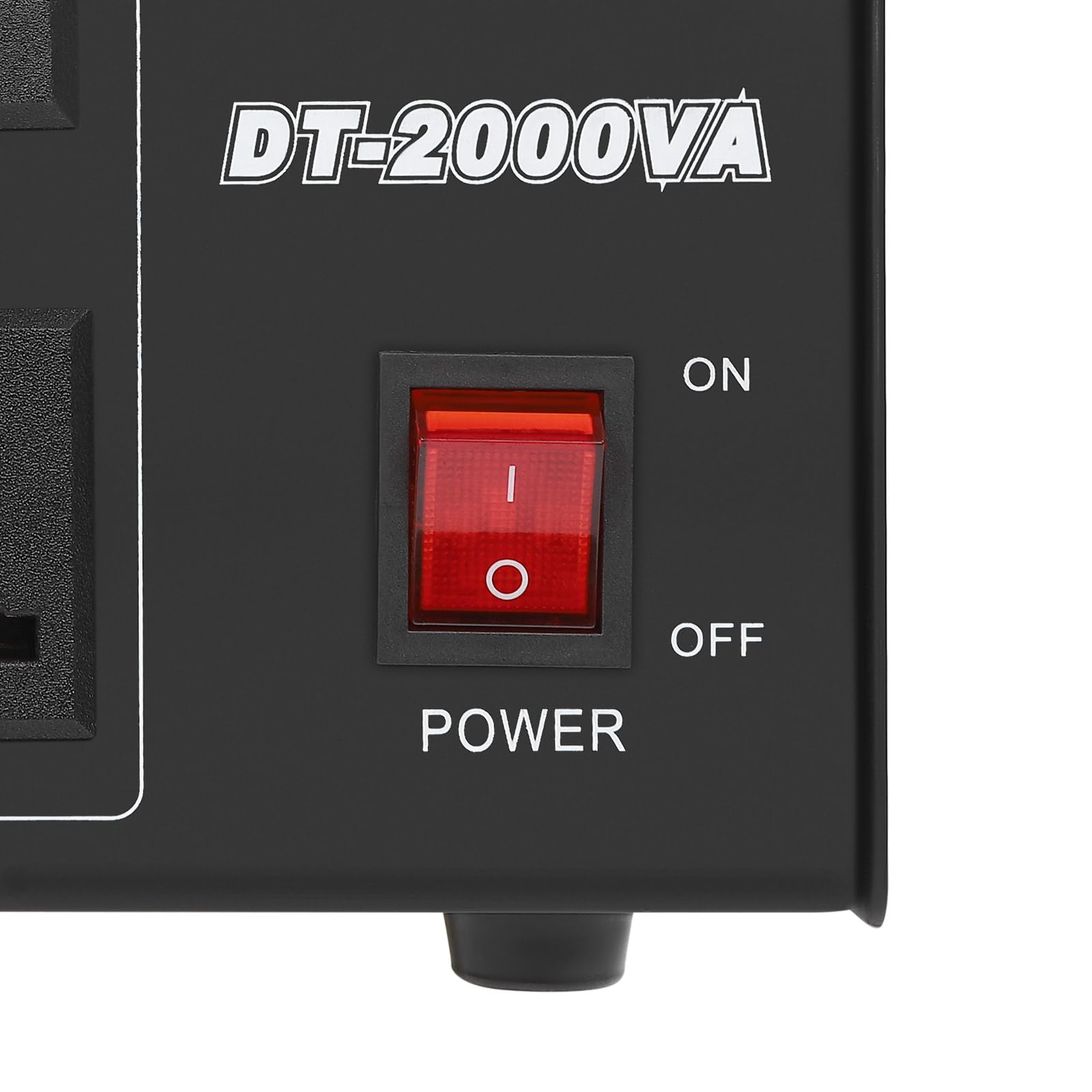 Trasformatore di tensione, convertitore Step Up/Down 110V⇋220V Konverter adattatore da viaggio per tutti i dispositivi elettronici ed elettrici (2000W), nero
