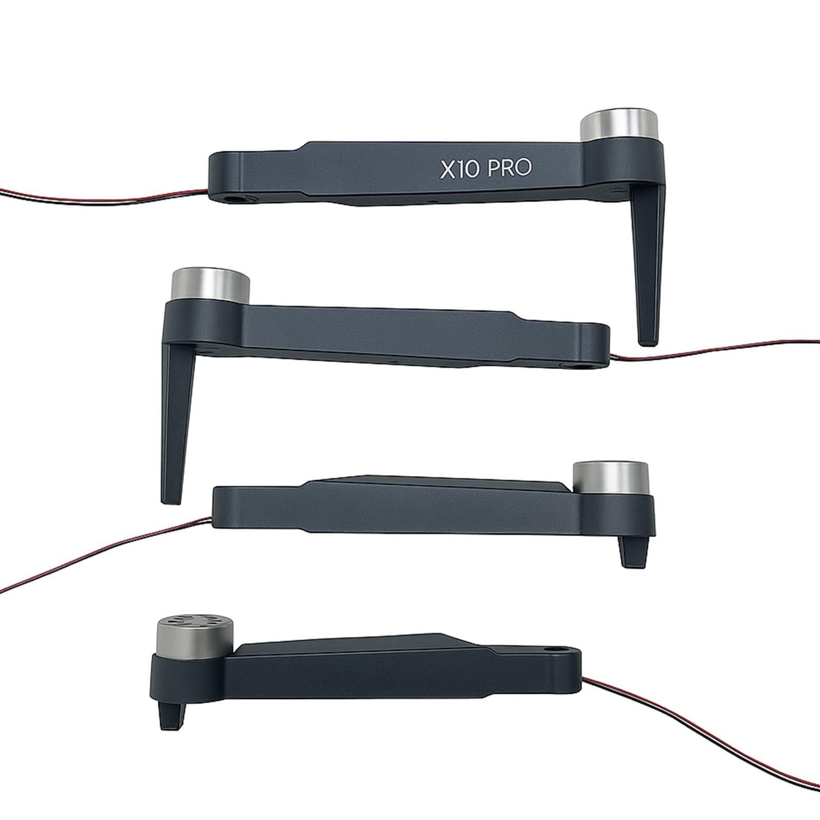 4 Replacement Arms with Motors for CHUBORY X10 PRO Drone