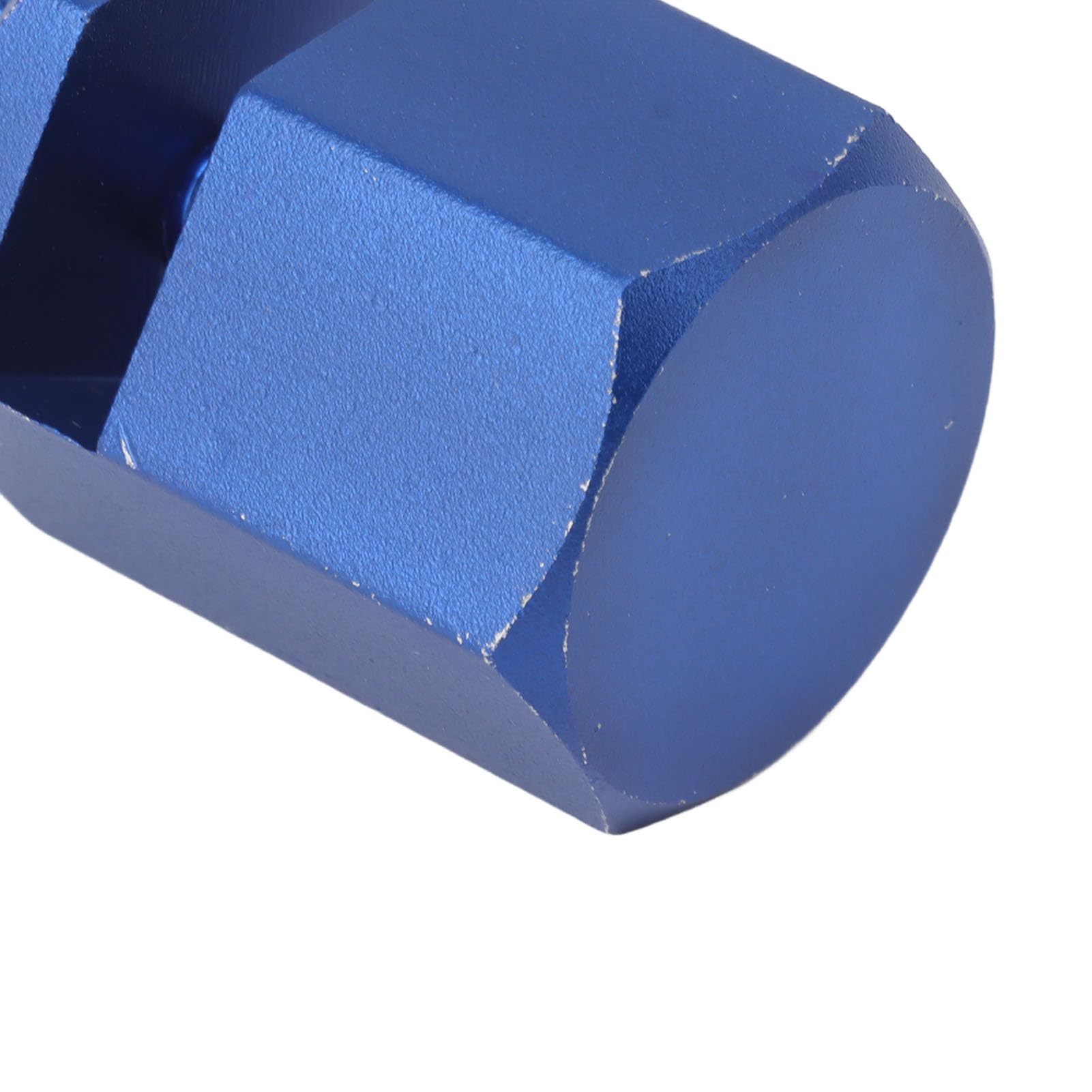 Gavigain Adjustable Stair Gauge Knobs, High Strength Aluminum, Hexagonal Design, Non Slip Thumbscrews, for Carpenters and Builders (Blue)