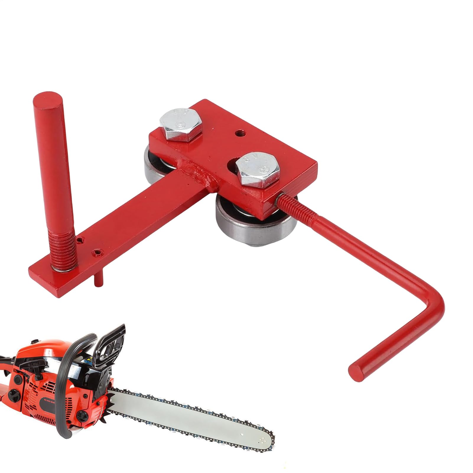 Guía de limado de motosierra Accesorio de Afilado Motosierra Eléctrica | Kit Riel Ajustador Tensado Cadena Para leñadores, jardineros, carpinteros, entusiastas, paisajistas