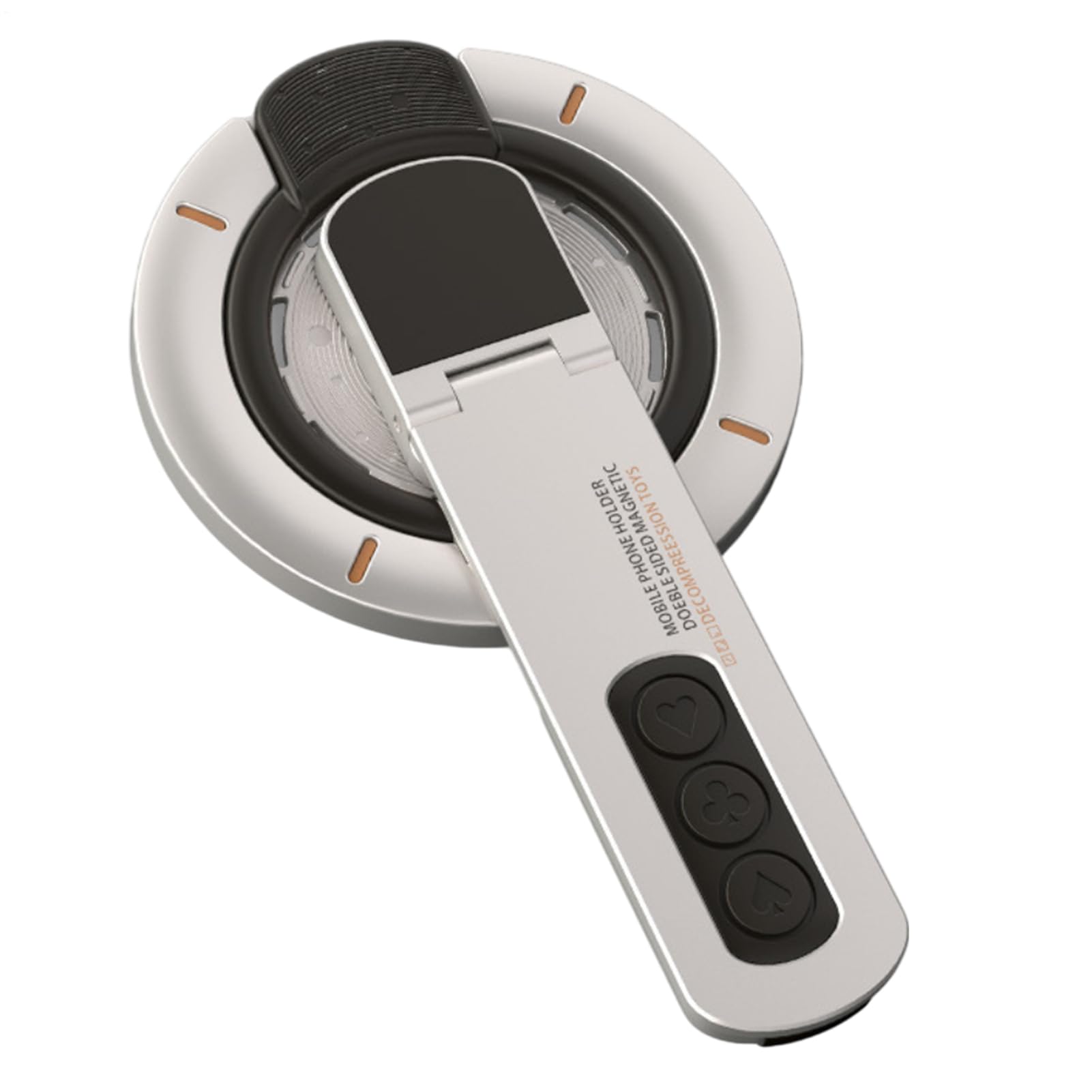 Soporte magnético de anillo ajustable para usar en coche viaje y gimnasio 8