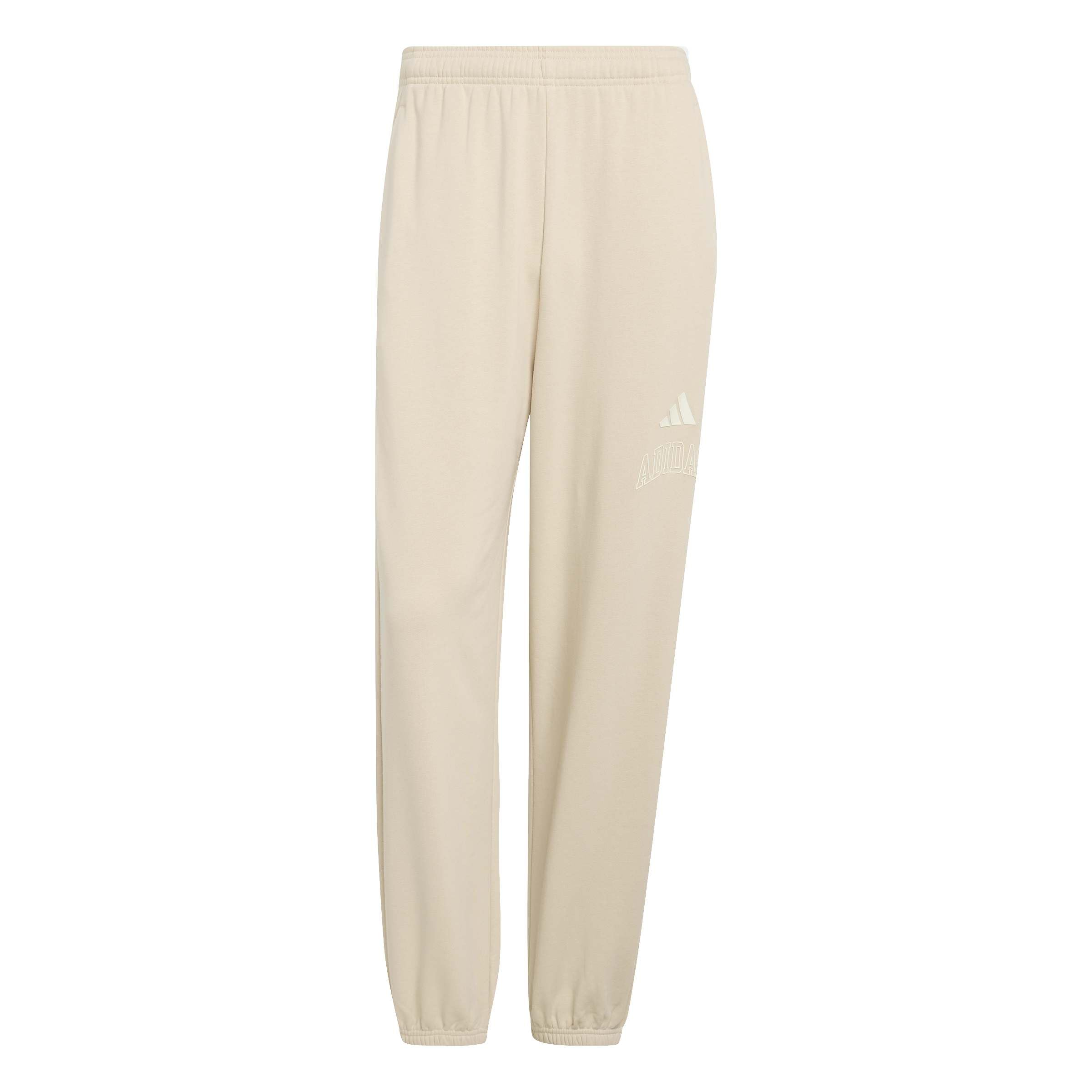 Adidas Męskie spodnie dresowe Seasonal Essentials Collegiate French Terry z mankietami