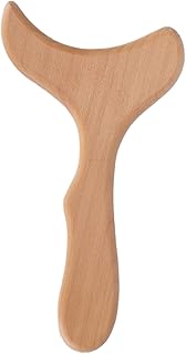Ferramenta de drenagem linfática de madeira, ferramentas de raspagem Gua Sha, massageador de madeira, ferramenta de escultura corporal para maderoterapia, estimulação da limpeza linfática, anticelulite e liberação muscular