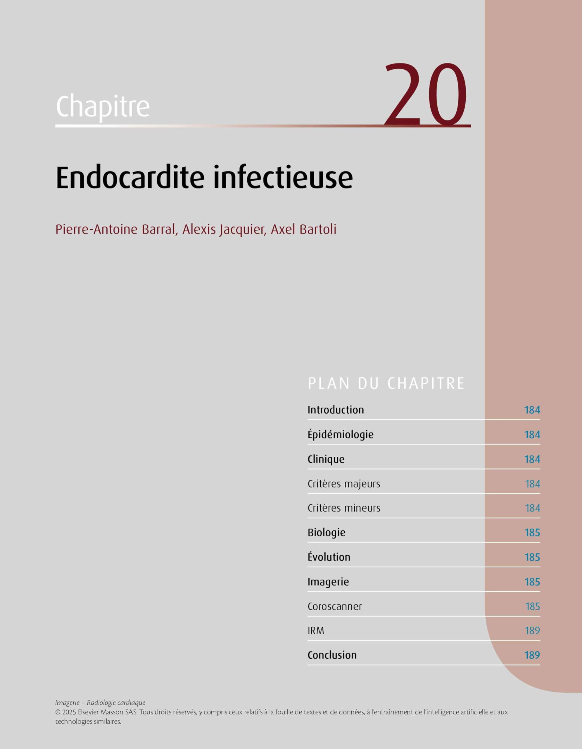 Radiologie cardiaque