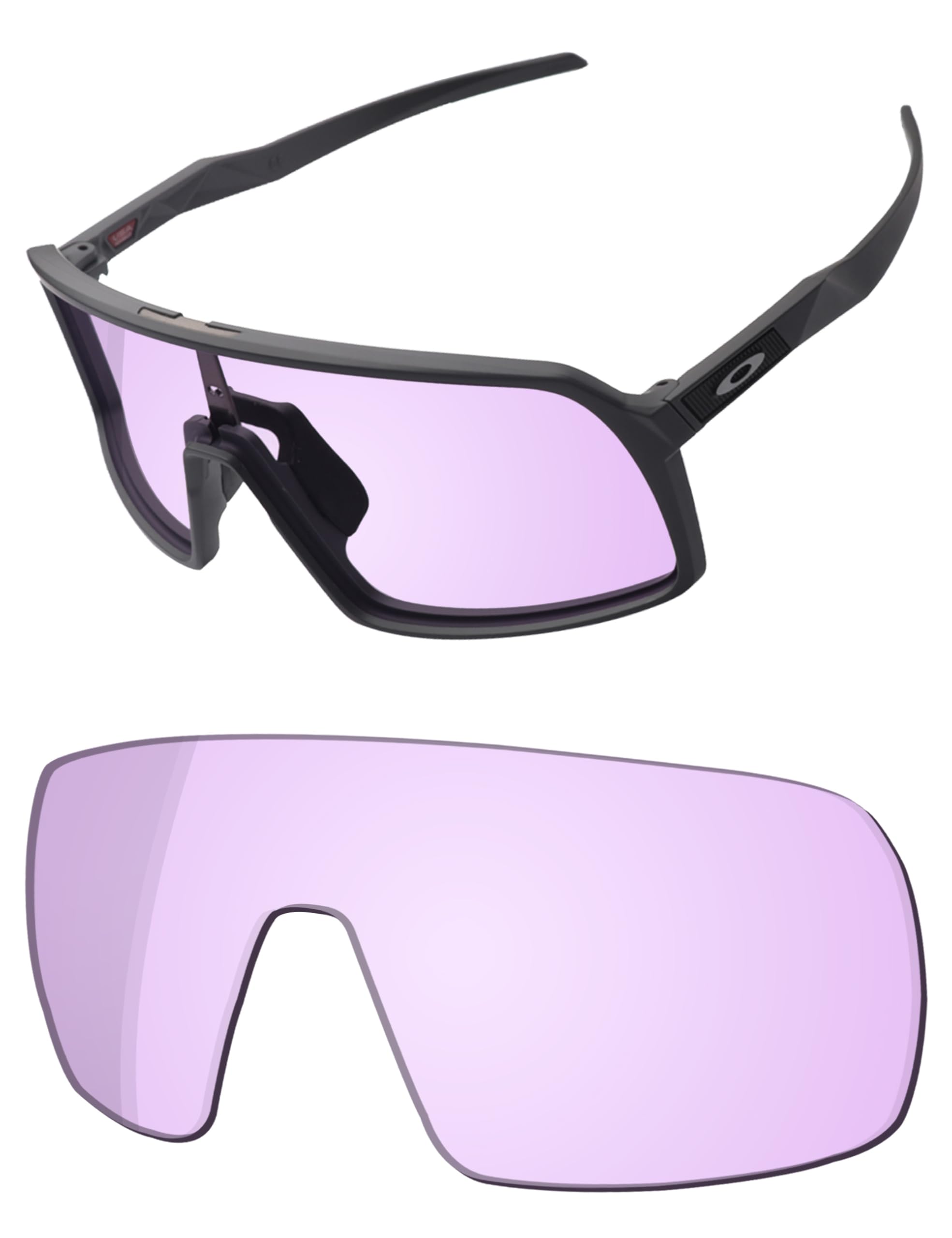 OSharp Lentes de repuesto para gafas de sol Oakley Sutro OO9406, polarizadas HD, espejadas, protección UV y ajuste perfecto