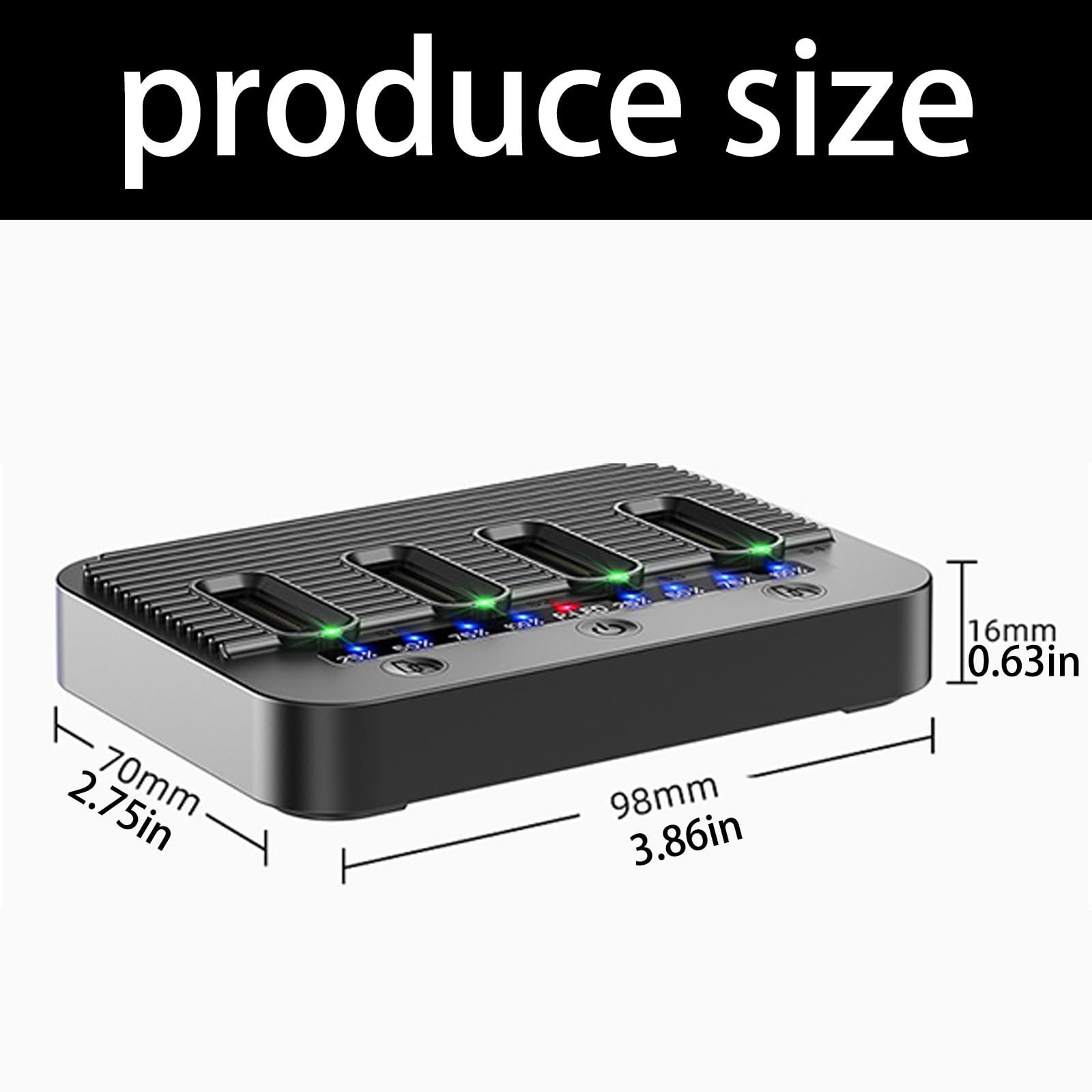 Dock per disco rigido multifunzionale con raffreddamento,