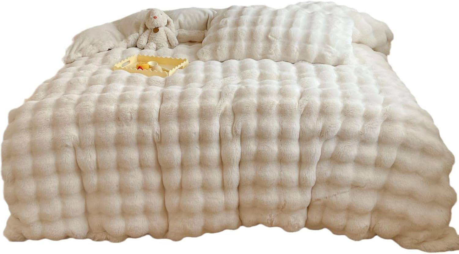 掛け布団カバー ダブル あったか 秋冬用 極細マイクロファイバー 吸湿発熱 速乾 静電気防止 かけ布団カバー 毛布にもなる2WAY仕