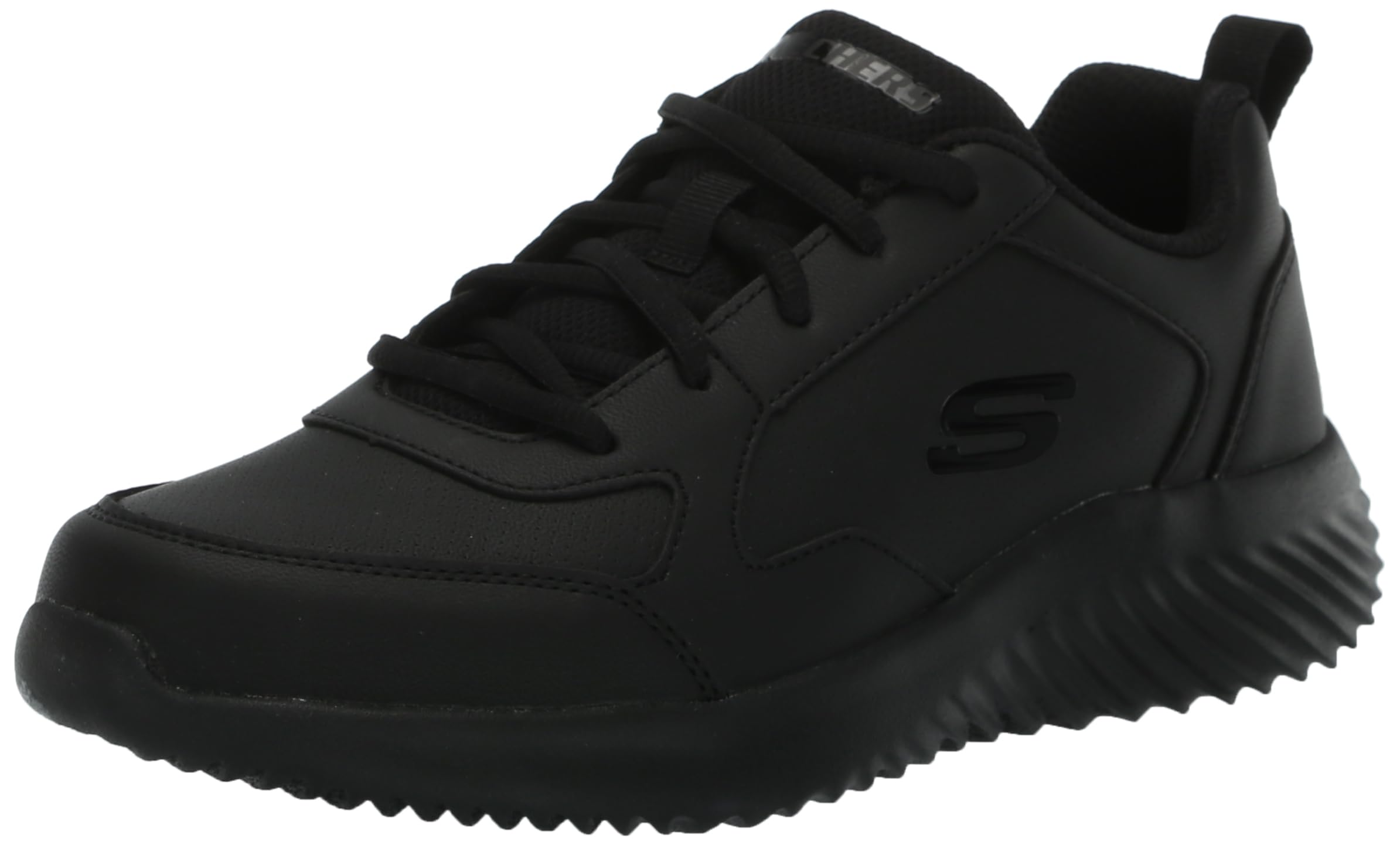 Skechers Boy's Bounder Sneakers, Black, 10 UK Child