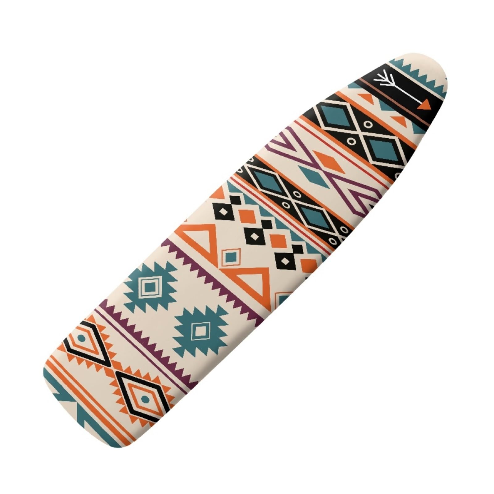 Ironing Board Covers Abstract Patterns Iron Board Covers and Pad Thick Resist Scorching and Staining Thick Easy Fit Iron Cover Adjustable Elastic Rope Ironing Boards Cover 140x50cm