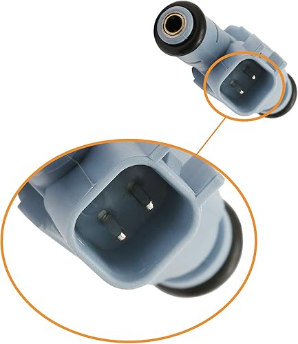 Miniatura 6 de Inyector de combustible, 4 agujeros, 8 piezas  Reemplazo para Dodge Dakota Durango Ram 1500 Jeep Grand Cherokee Commander 4.7L V8 2001-2007