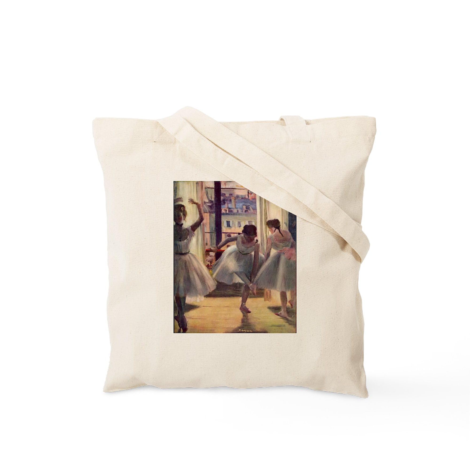 The Dancer By Edgar Degas Tote Bag - Natural Canvas Reusable Shopping Bag