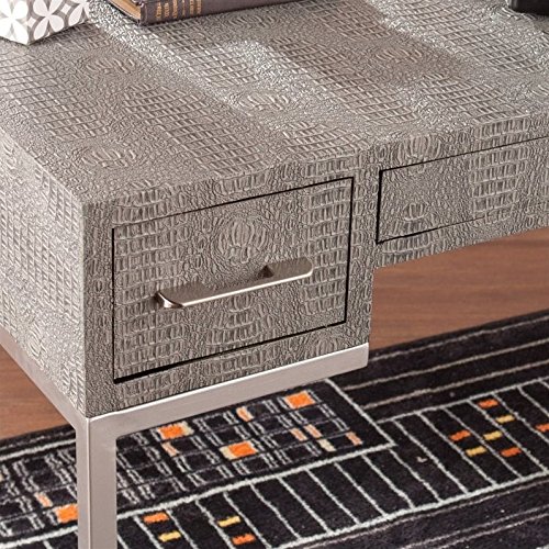 Southern Enterprises Carabelle Reptile Desk In Gray #TOP2