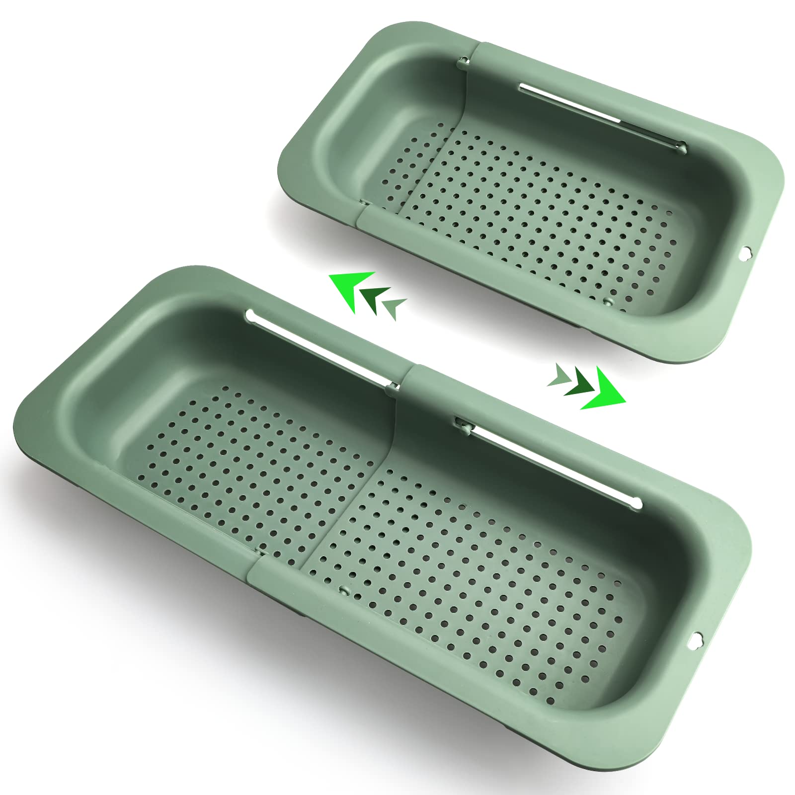 Buy Komzon Extendable Colander Strainer Over the Sink, Retractable