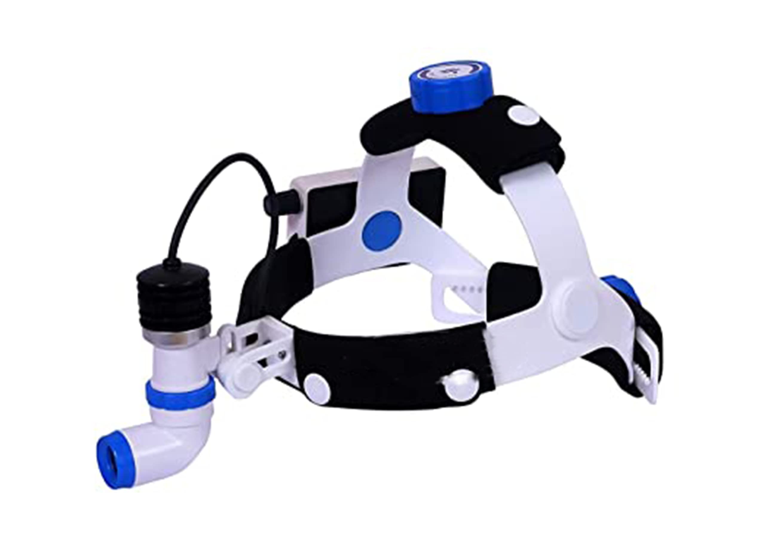 Ent 10 W Led Dental Headlight with Intensity Controller for Doctor, Neuro, Ent Good Light Spot with High Illumination Led Blue & White