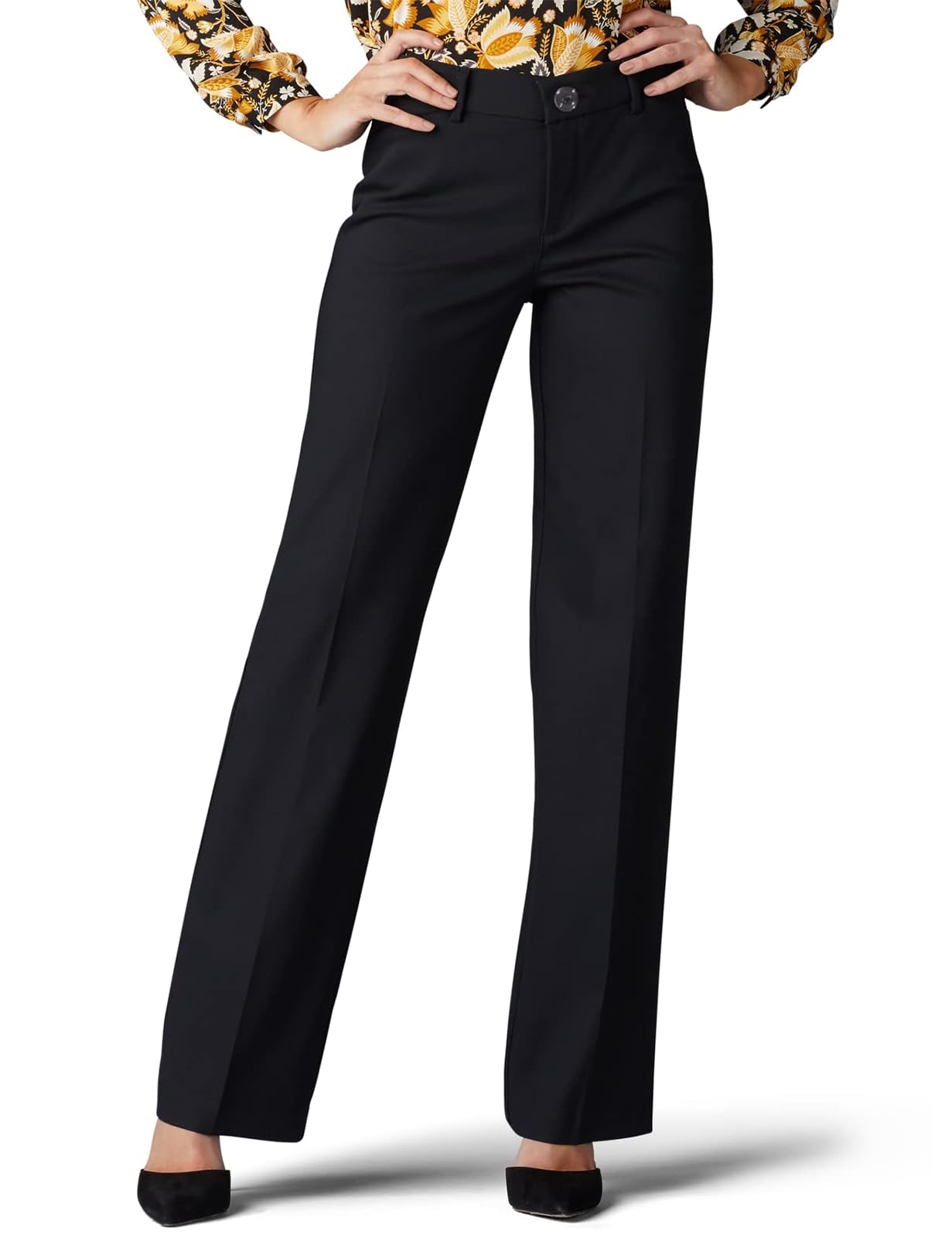 Womens Pants for Business Casual Outfits for Womens Pants Dress Pants Women with Bootcut Fit High Waist Pockets