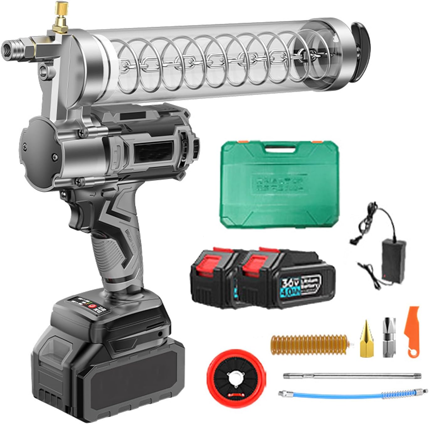 電動コードレスグリースガン 12000PSI高圧 充電式79800H/24v 楽天市場