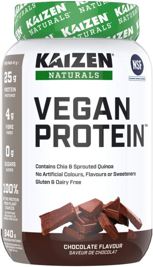 KAIZEN Vegan Protein Chocolate, 840 GR