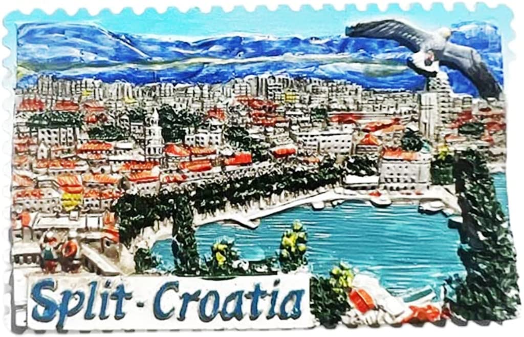 Altko Sz-2280 Split Croatia Split Magnet Fridge Refrigerator Magnet Decoration Sticker Souvenir Resin Crafts Kitchen Whiteboard