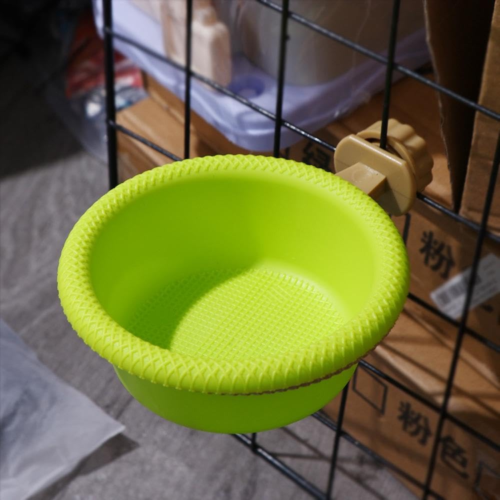 Kopida Multi-Function Bird Bath for Cage, Universal Style Small Tub Bowl for Hang Inside Cage Birdbath Shower for Parrot/Parakeets/Cockatiels/Canary/Budgerigar (4.7") - image 4