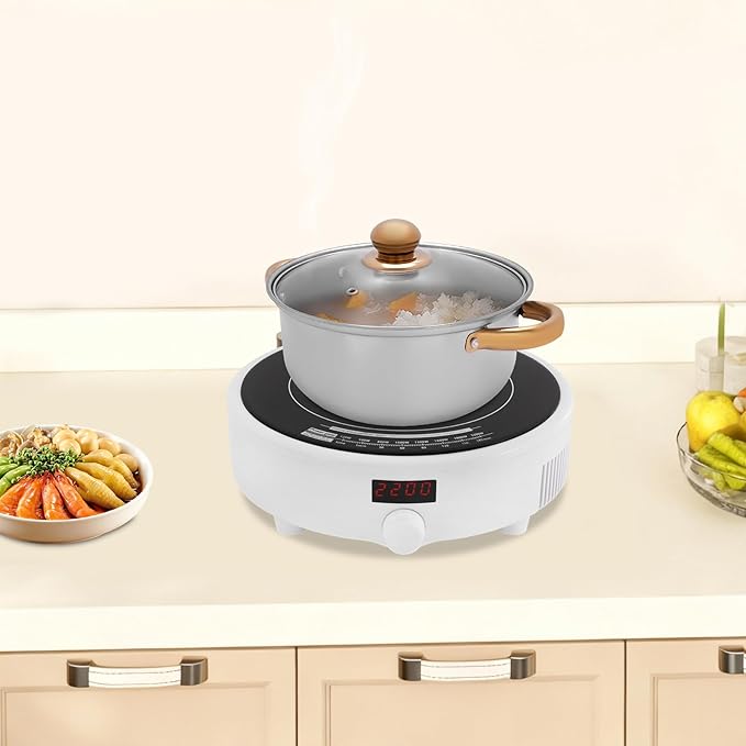 Estufa Vitrocerámica 1 Puesto 10.6 Pulgadas Mesa 110V miniatura 4