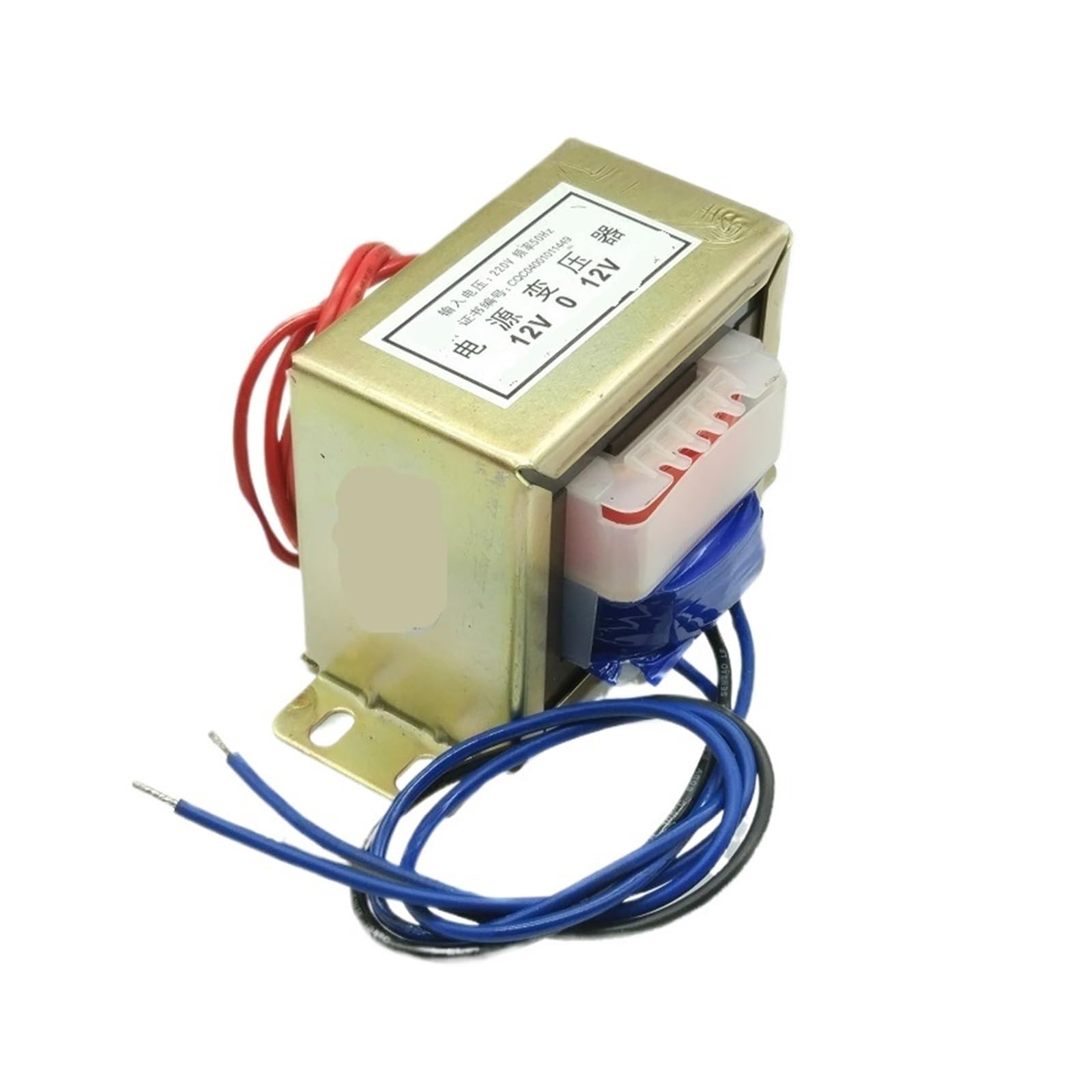 Transformateur EI76-42 80 VA haute performance à bobinage en cuivre double 12 V