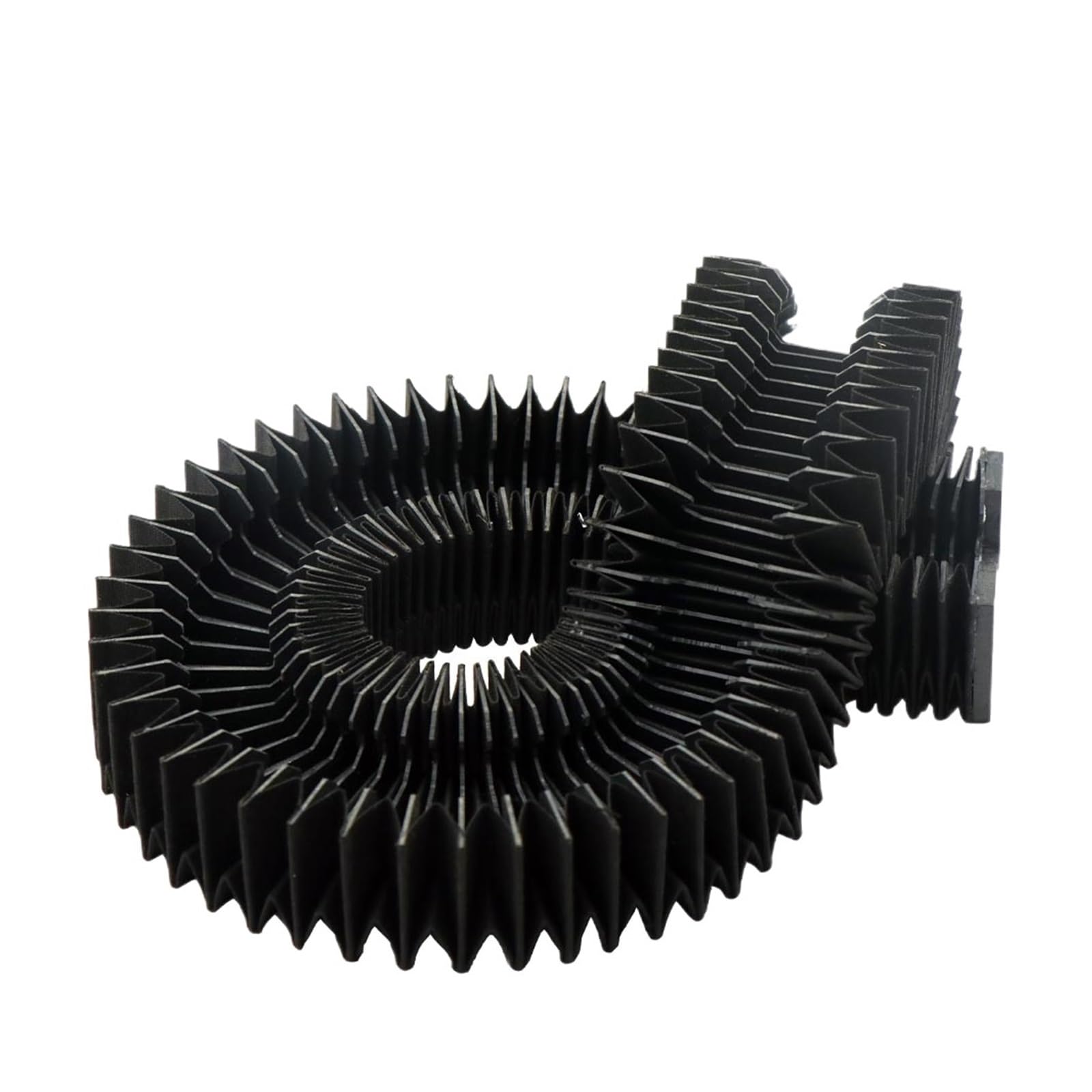 CNC-Maschinenschutz-Staubtuch Staubdichte Abdeckung for Linearführungsorgane mit flammfestem 200-1000-mm-Design, individuell anpassbar for Lasermaschinen, CNC-Plasmaschneidmaschinen(400mm)