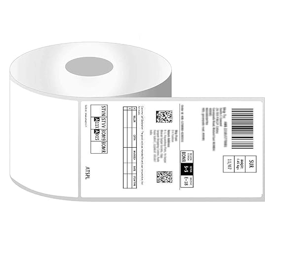 4" x 6" Direct Thermal Shipping Label Rolls Address Stickers for