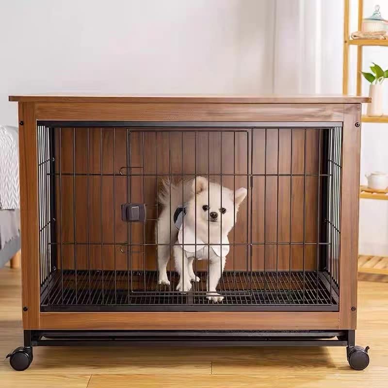 牧小苫＼msmr 犬ケージ ペットケージ 木製 ウッディサー