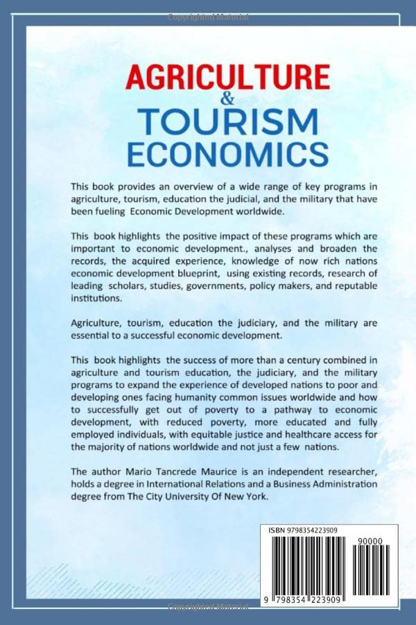 Miniatura 2 de AGRICULTURE & TOURISM ECONOMICS AN ANTI-POVERTY SUCCESS STORY