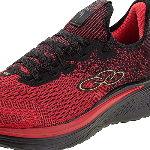Tênis Bravo/929, Olympikus, Masculino, Vermelho/Preto, 42