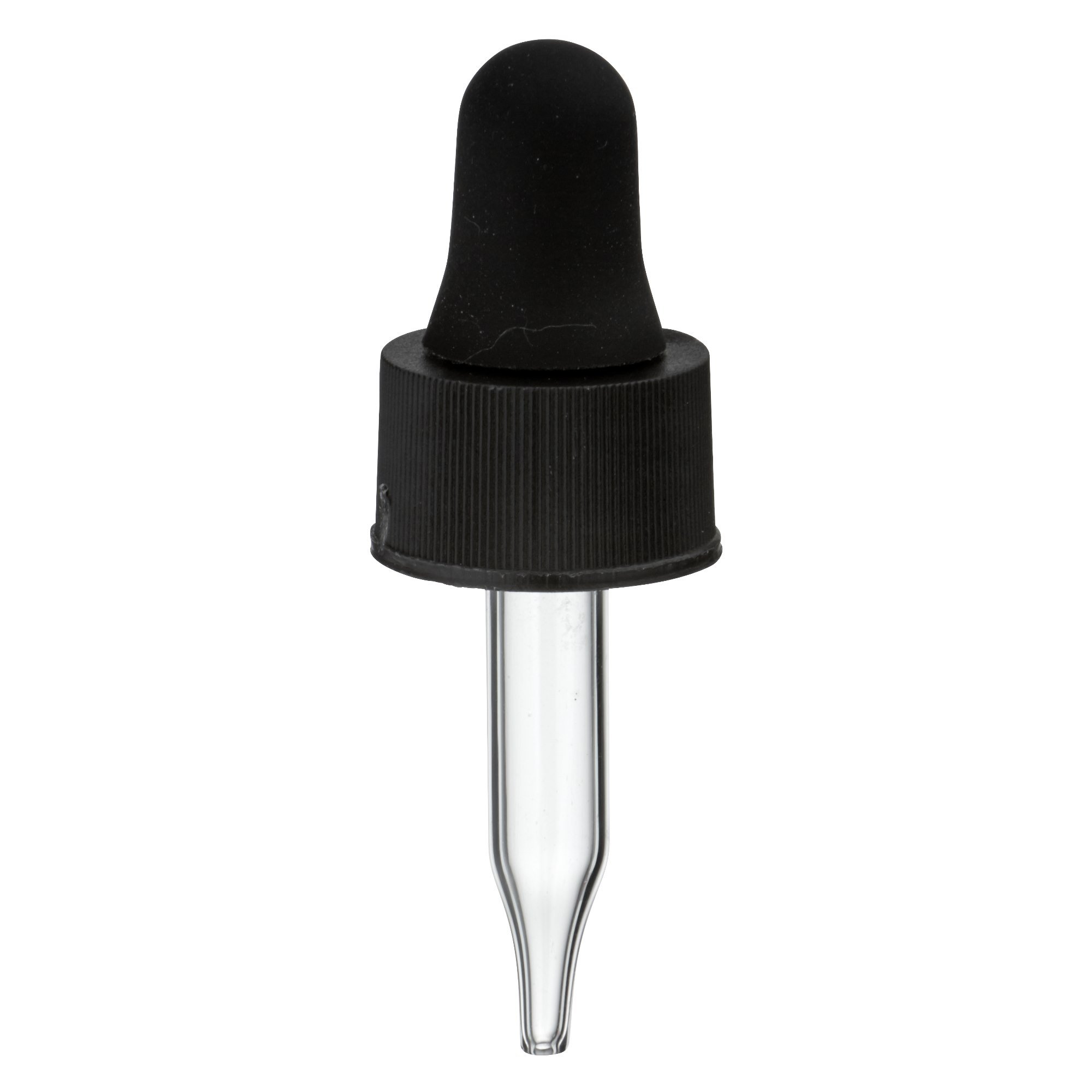 100x Mini Pipettenflasche 3ml aus gefrostetem Glas mit schwarzer Tropfpipette
