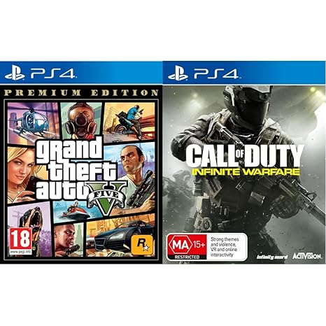 Grand Theft Auto V - Premium Edition (PS4)+Call of Duty: Infinite Warfare (PS4)