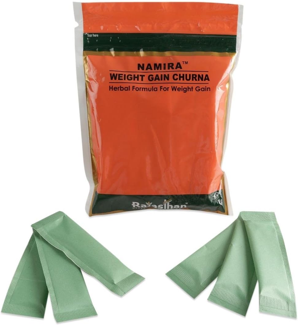 Rajasthan herbals international Namira Churna For Weight Gain, Orange