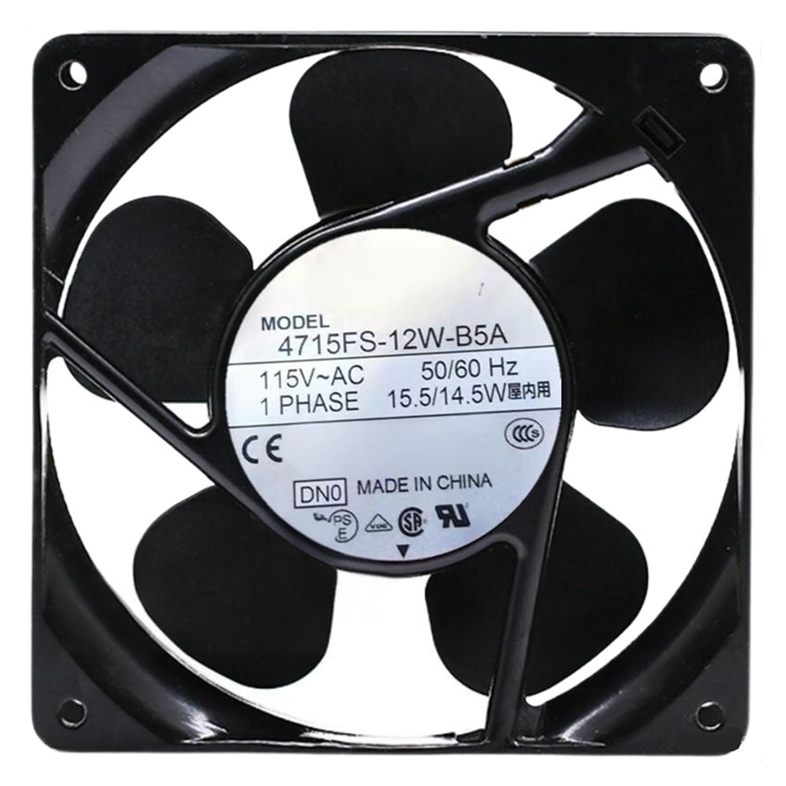Ventilateur de refroidissement 115V 4715FS-12W-B5A pour armoire électrique