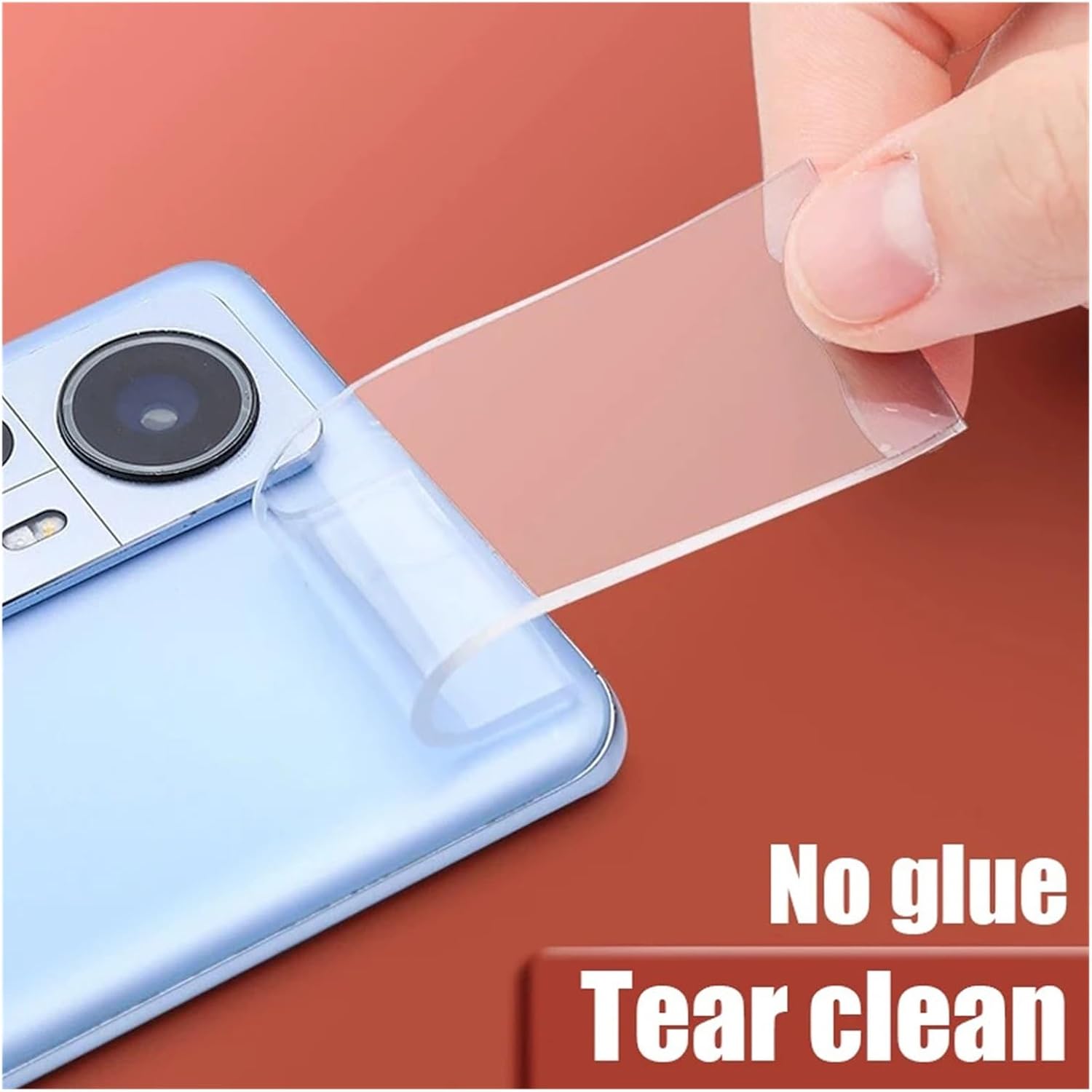 BREAKA Clear Caulk Tape Strip, Waterproof Self Adhesive Transparent Bathtub Sealant Tape, Caulk Tape Oil-Prooffor for Kitchen, Bathroom, Floor Wall Edge Protector (Color : Width 2cm, Size : 3M)